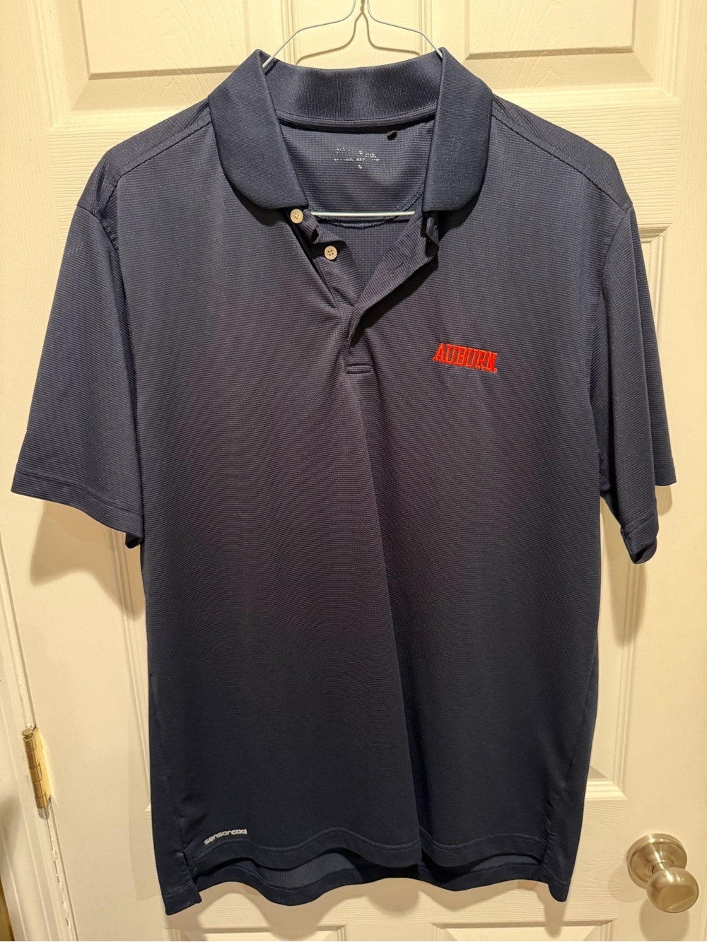 Auburn Navy Polo Shirt Ping